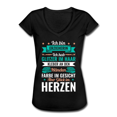 Kindergarten T-Shirt - Erzieherin Lustige Erzieherin Spruch Geschenkidee