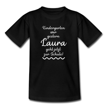 Kindergarten T-Shirt - Kindergarten war gestern (Laura)