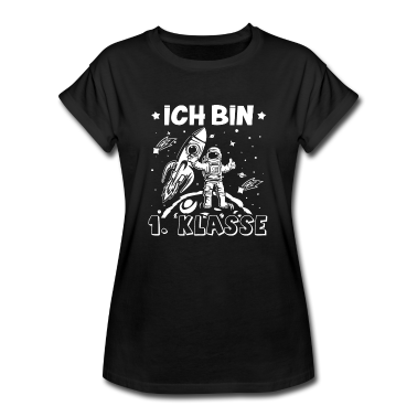 Kindergarten T-Shirt - Ich Bin 1. Klasse Weltraum Planet Jungen Rakete