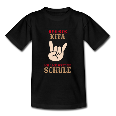 Kindergarten T-Shirt - Schule, 1. Klasse | Ich rock jetzt die Schule