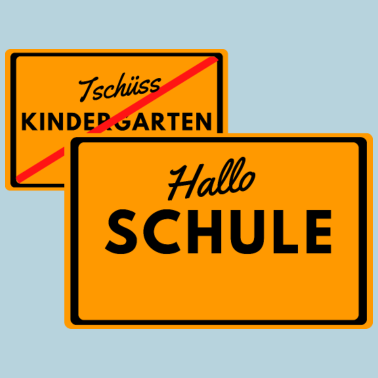 Motiv Tschüss Kindergarten