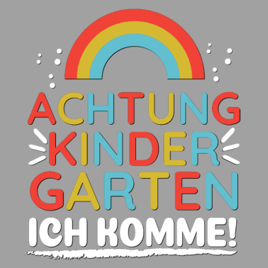 Motiv Achtung Kindergarten ich komme