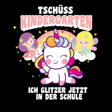Motiv Einschulung Schulanfang Einhorn Feen