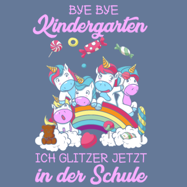 Motiv 1. Klasse Einschulung Schulanfang Einhorn Geschenk