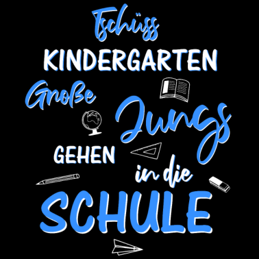 Motiv Tschüss Kindergarten Schulanfang