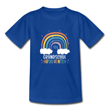 Kindergarten T-Shirt - Grundschulabsolventin Abschied Grundschule Rainbow