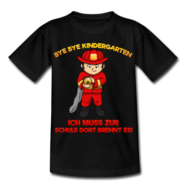 Kindergarten T-Shirt - Bye Bye Kindergarten Ich Muss Zur Schule