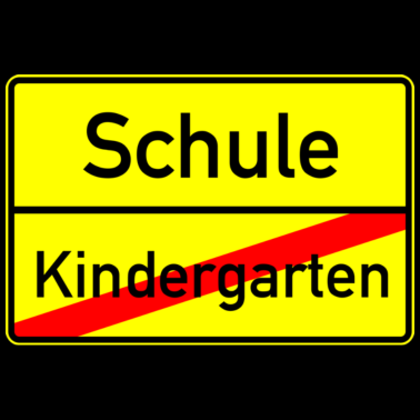 Motiv Einschulung: Schule, Kindergarten Ende