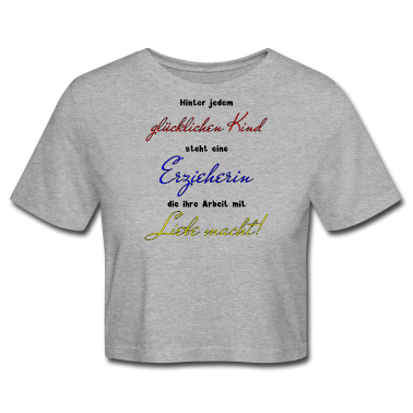 Kindergarten T-Shirt - HInter jedem glücklichen Kind- Erzieherin Liebe