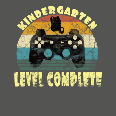 Motiv Kindergarten Level Complete Gamer Einschulung