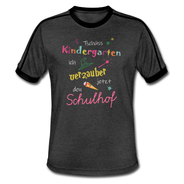 Kindergarten T-Shirt - Tschüss Kindergarten Schulhof Zaubern Magie