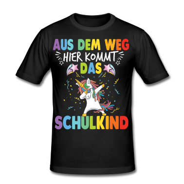 Kindergarten T-Shirt - Schulkind Erste Klasse Einhorn