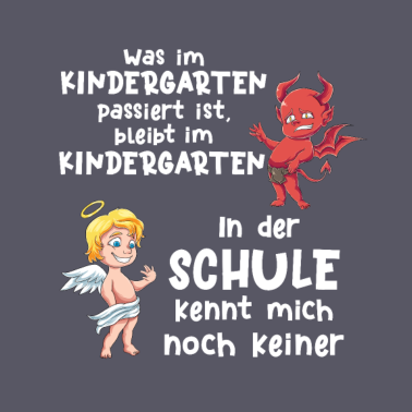 Motiv Was Im Kindergarten Passiert Ist Bleibt Im Kinderg