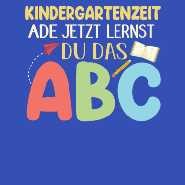 Motiv Kindergarten Ende | Schulanfang | ABC - Schule