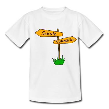 Kindergarten T-Shirt - schule kindergarten wegweiser