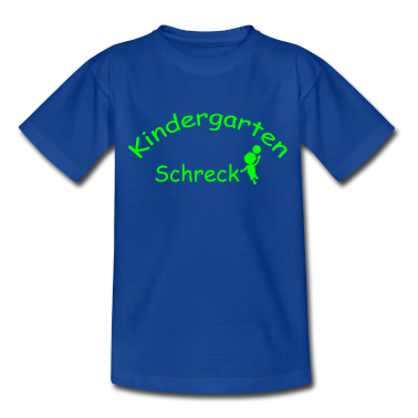 Kindergarten T-Shirt - Kindergarten Schreck Junge (Vektor)