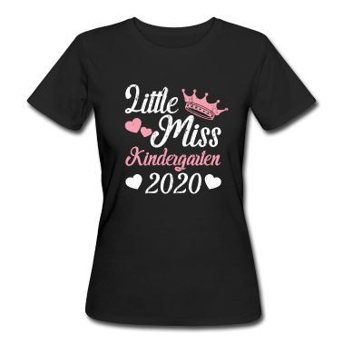 Kindergarten T-Shirt - Little Miss Kindergarten Mädchen Kita
