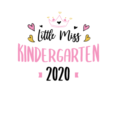 Motiv Little Miss Kindergarten - Süßes Kita Mädchen