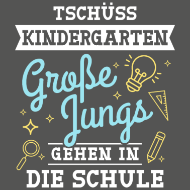 Motiv ...Große Jungs gehen in die Schule