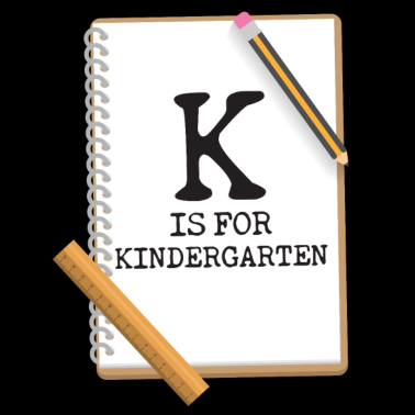 Motiv K Is For Kindergarten Note Pad