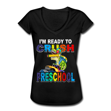 Kindergarten T-Shirt - Im Ready To Crush Kindergarten Monster Truck Dino