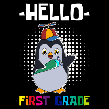 Motiv Einschulung Hallo erste Klasse