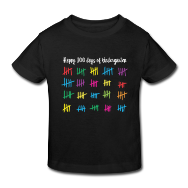 Kindergarten T-Shirt - happy 100 days of kindergarten