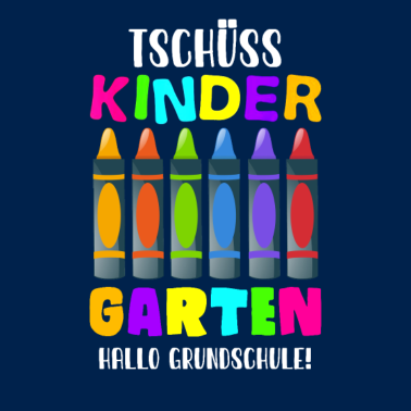 Motiv Tschüss Kindergarten hallo Grundschule Schulanfang