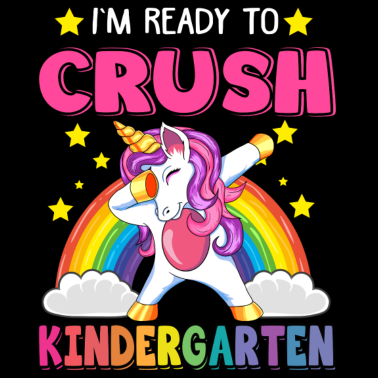 Motiv Im Ready To Crush Kindergarten Mädche Einhorn