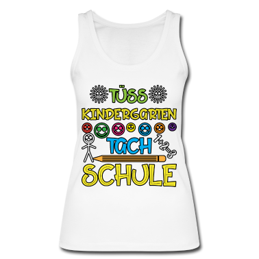 Kindergarten Tank Top - Tüss Kindergarten Tach Schule Ruhrpott Kinder