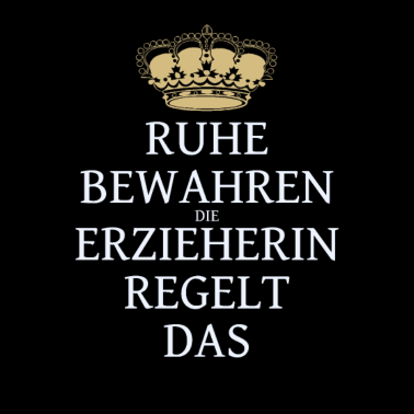 Motiv Erzieherin Kindergarten Schule Job Arbeit Krone