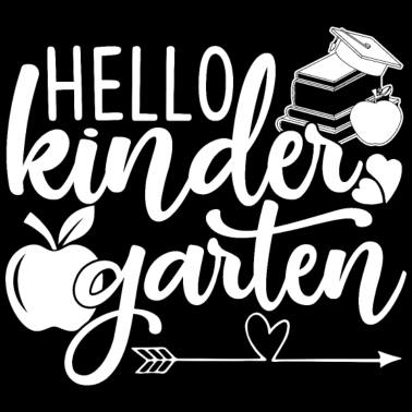 Motiv Kindergarten-Lehrerin Hallo Kindergarten