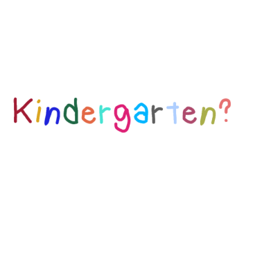 Motiv Kindergarten? Kann ich auch!