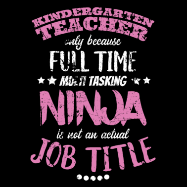 Motiv Kindergarten Lehrer Kindergärtner Kindergarten