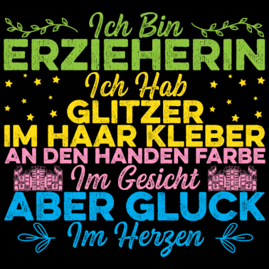 Motiv Ich bin Erzieherin im Kindergarten