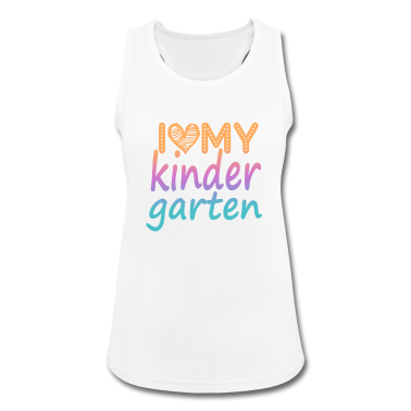 Kindergarten Tank Top - Ich liebe meinen Kindergarten