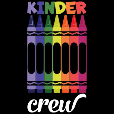 Motiv Buntstifte und Kindergarten