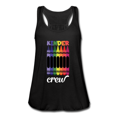 Kindergarten Tank Top - Buntstifte und Kindergarten