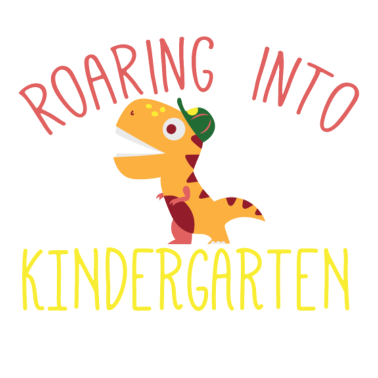 Motiv Brüllend in den Kindergarten