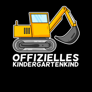 Motiv Kindergarten Bagger