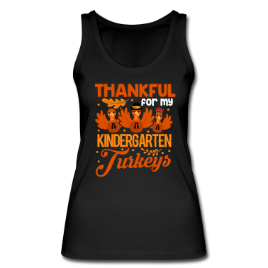 Kindergarten Tank Top - Thanksgiving Kindergarten