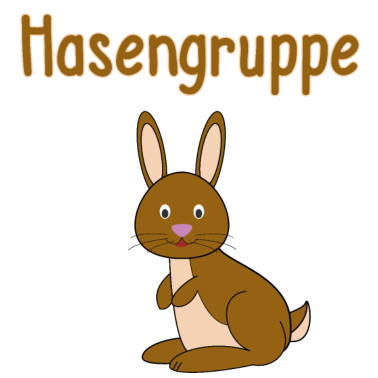 Motiv hasengruppe Kindergarten