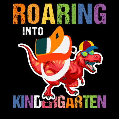 Motiv In den Kindergarten dröhnen