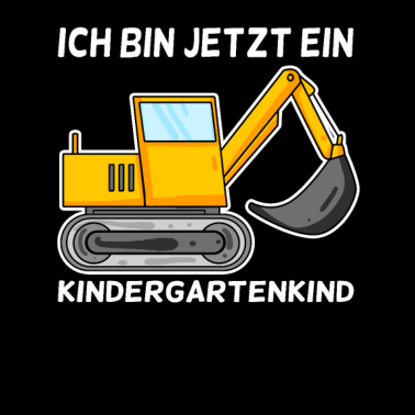 Motiv Kindergarten Bagger