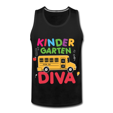 Kindergarten Tank Top - Kindergarten Diva