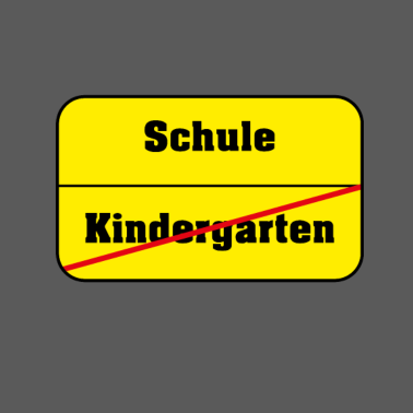 Motiv Kindergarten zu ende