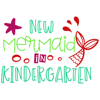 Motiv New Mermaid Kindergarten Kindergarten Erzieher Erz