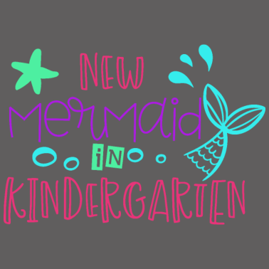 Motiv New Mermaid Kindergarten Geschenk Kindergarten Erz