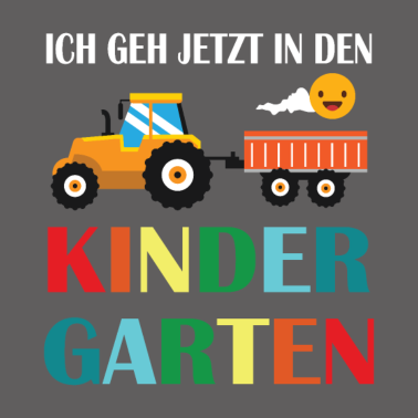 Motiv Ich gehe jetzt Kindergarten