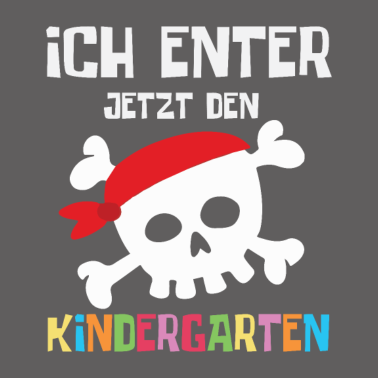 Motiv ICH ENTER JETZT DEN KINDERGARTEN